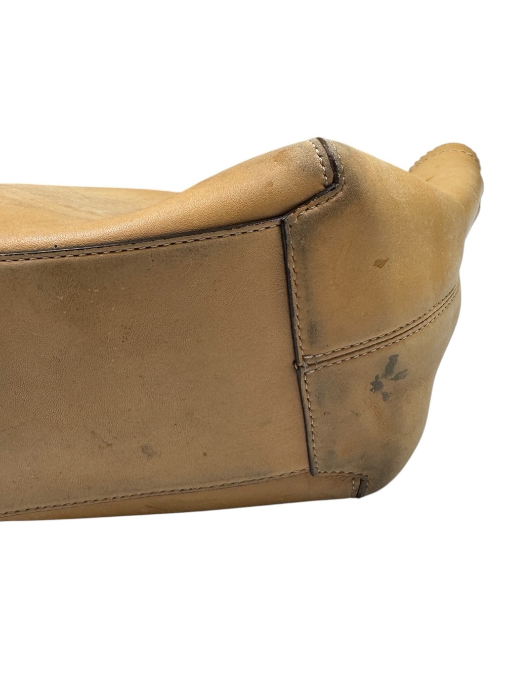 Coach Bleecker Legacy Tote, Tan Leather - Picture 8 of 16
